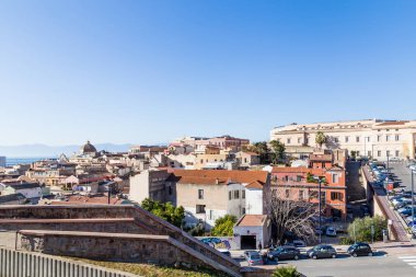 Panorama Cagliari, Sardinya Adası, İtalya