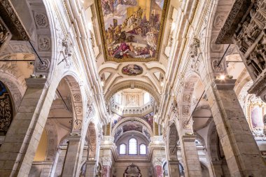 İç katedral Cagliari, Sardina, İtalya