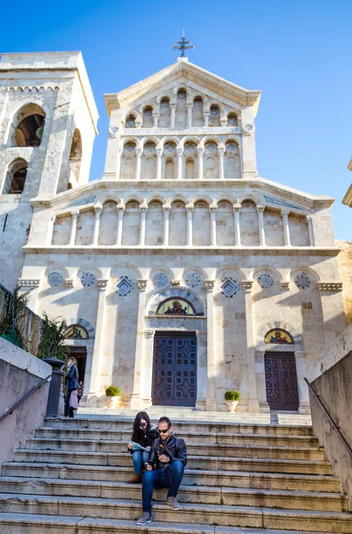 Catedral de Santa María de Cagliari en Cerdeña Iisland, Italia —  Fotos de Stock