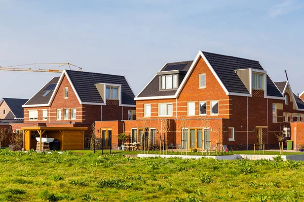 Moderna holländska hus — Stockfoto