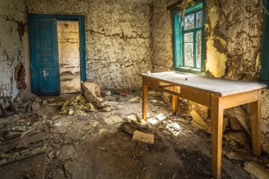 Beyaz Rusya Çernobil dışlama bölgesinde terk edilmiş köyler