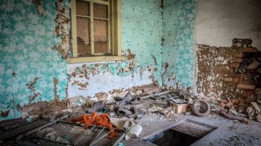 Beyaz Rusya Çernobil dışlama bölgesinde terk edilmiş köyler