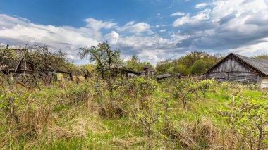 Terk edilmiş köy Çernobil