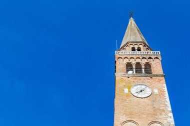 Şehir manzarası, Portogruaro, Veneto, İtalya