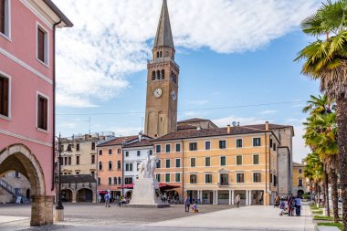  Veneto Portogruaro Cityscape, İtalya