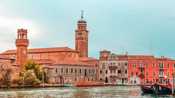 Isla de Murano al atardecer, Venecia, Italia —  Fotos de Stock