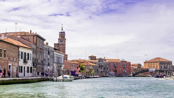 Panorama Isla de Murano, Venecia, Italia — Foto de Stock