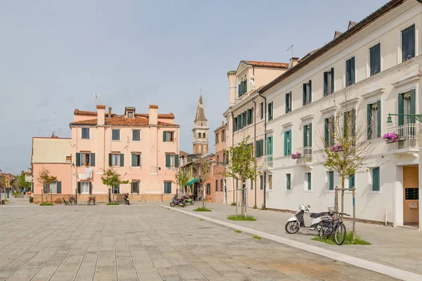 Malamocco Üzerinde Lido di Venzia Venedik İtalya — Stok fotoğraf