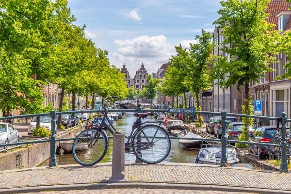 オランダのハーレンの街並 — ストック写真