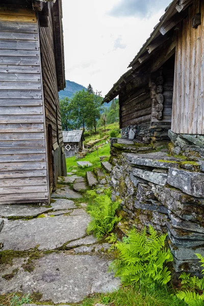 Nesheim Farmstead near Voss in Norway — Stock Photo, Image