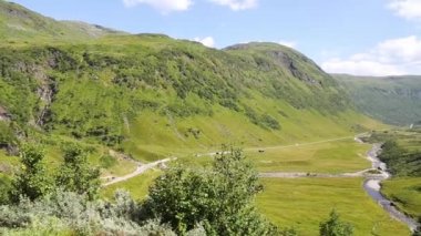 Norveç Ulusal Norveç Manzara rota Gaularfjellet Norveç
