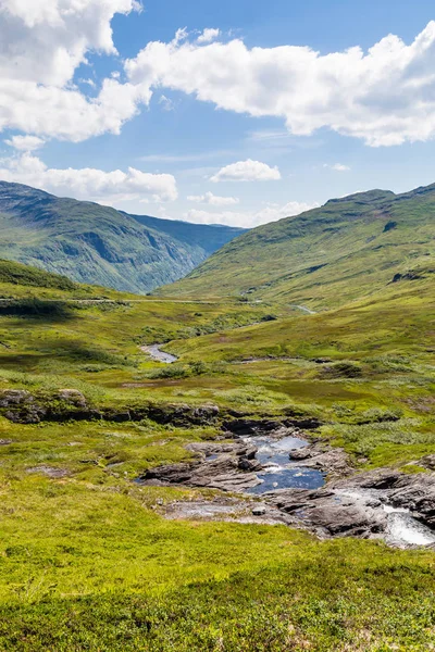 River Gaula along Gaularfjellet in Norway — Stock Photo, Image