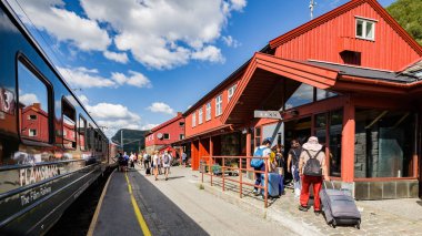 Norveç'te Flamsbana demiryolu