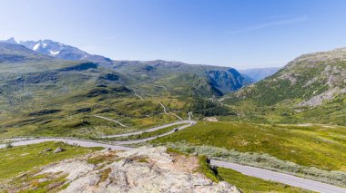 Sognefjellet On the roof of Norway clipart