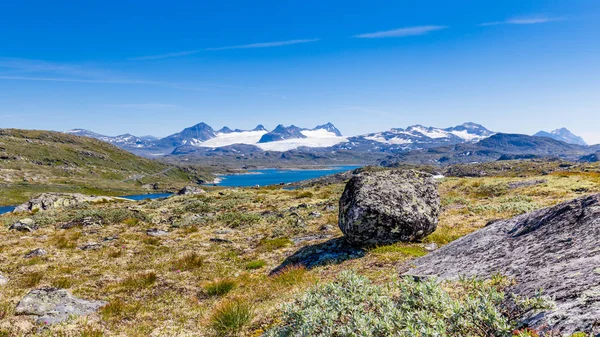 Krajina Sognefjellet na střeše Norska — Stock fotografie