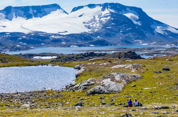 Viewpoint Sognefjellshytta On the roof of Norway — Stock Photo, Image