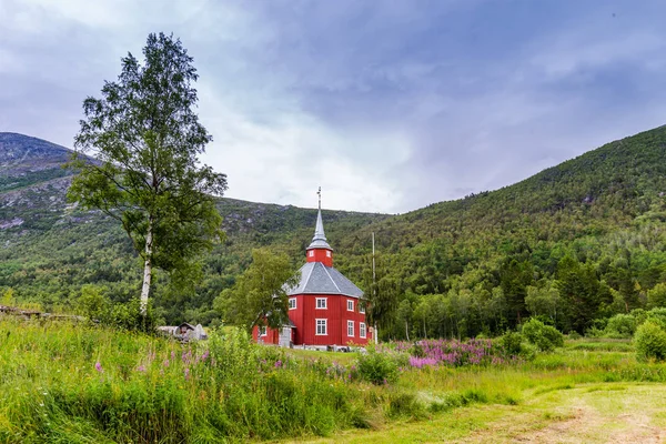 Lonset church in Oppdal, Norway — Stock Photo, Image