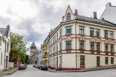 Cityscape Alesund Norveç