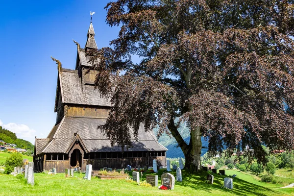 Hopperstad Stave church in Vik, Norway — Stock Photo, Image