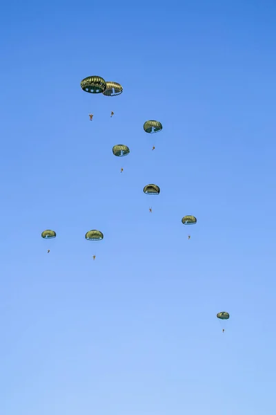 空挺部隊はオランダをジャンプ — ストック写真