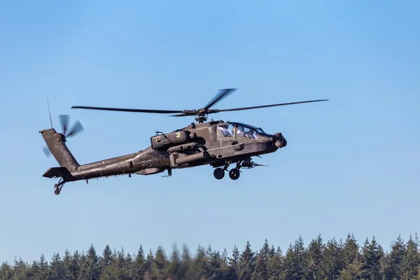 Holandský Apache útočná helikoptéra — Stock fotografie