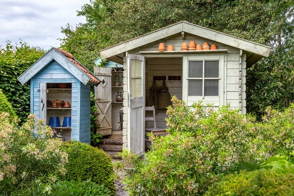 Quelques hangars de jardin — Photo