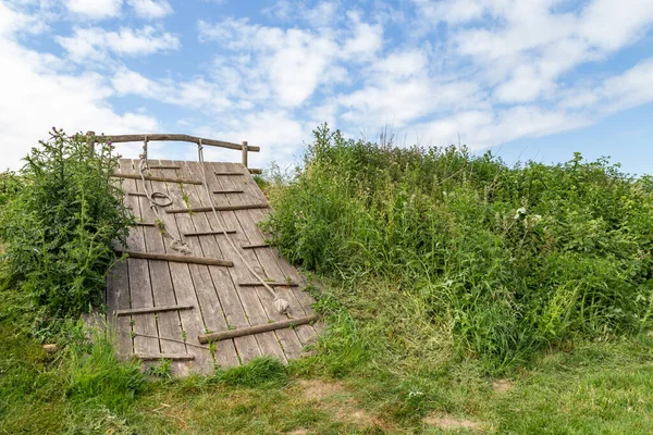 Kletterwand im Freien — Stockfoto