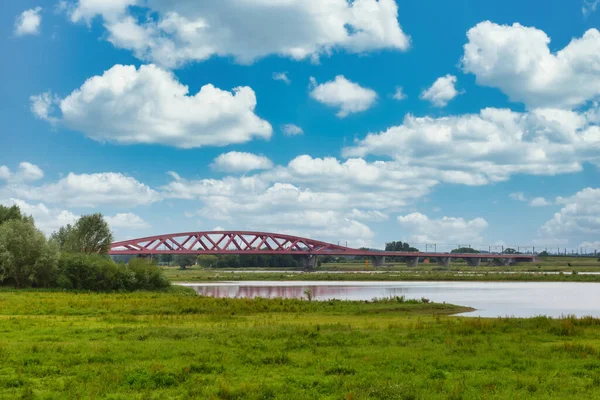 रेलवे पुल ज़ोकोल, नीदरलैंड — स्टॉक फ़ोटो, इमेज