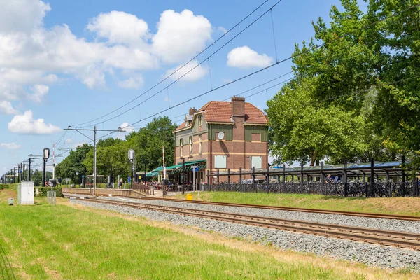 Spoorwegmaatschappijen in Dalfsen, Nederland — Stockfoto