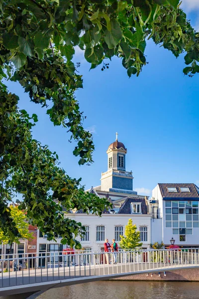 Stadtbild Leiden Niederlande — Stockfoto