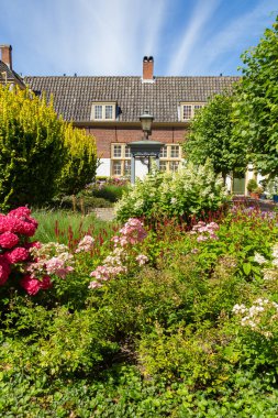 Şehir manzarası Leiden Hollanda