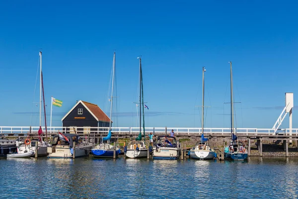 Townscape Hindeloopen Holanda — Fotografia de Stock