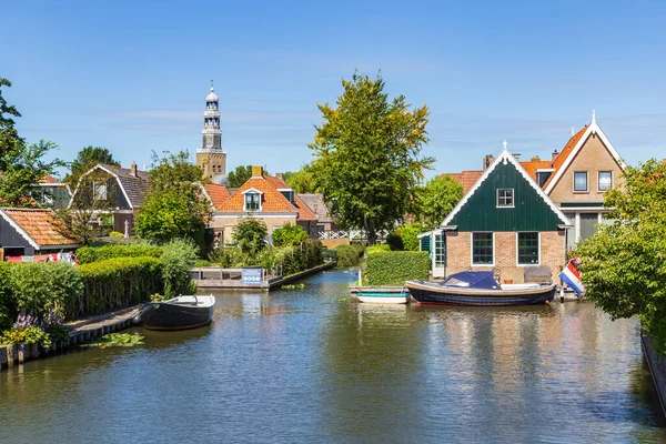 Townscape Hindeloopen Nizozemsko — Stock fotografie