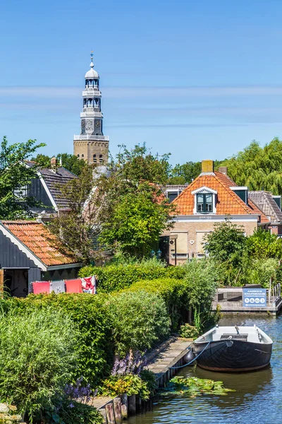 Townscape Hindeloopen Países Bajos — Foto de Stock