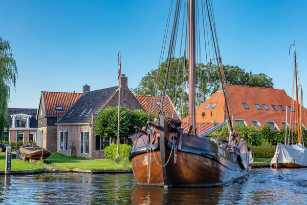 Townscape Heeg n Netherlands — Stock fotografie