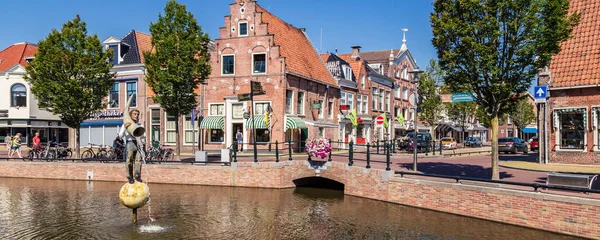 Streetscene Sneek, Netherlands — Stock Photo, Image