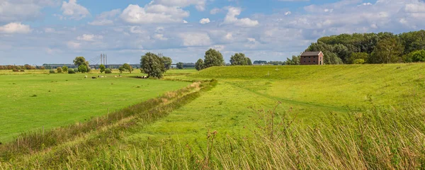 Polder paysage Ewijk aux Pays-Bas — Photo