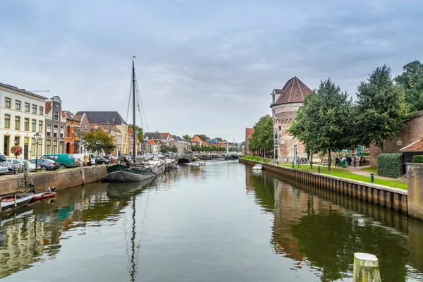 Cityscape Zwolle, Nizozemsko — Stock fotografie