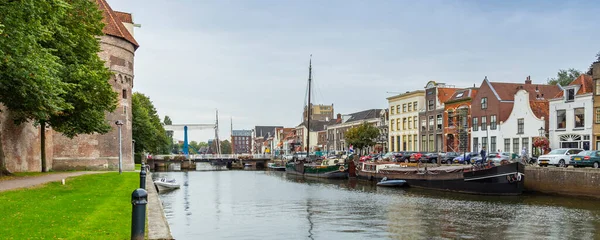 Cityscape Zwolle, Holandia — Zdjęcie stockowe