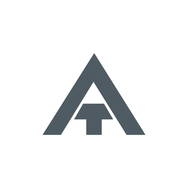 Beginletter Bij Logo Logo Vector Design Template — Stockvector