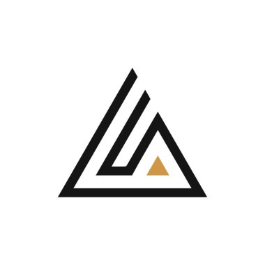 İlk harf sa logosu veya logo vektör tasarım şablonu olarak