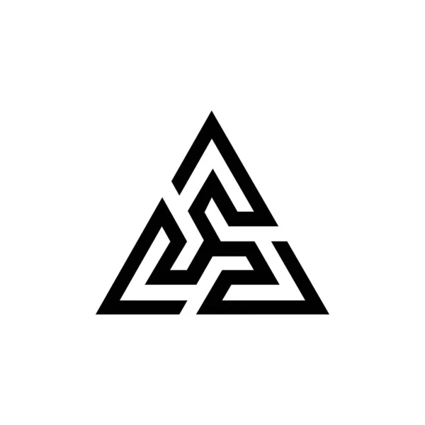 Letra Inicial Logo Como Plantilla Diseño Vectores Logotipo — Vector de stock