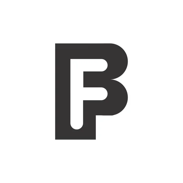Initial Letter Logo Logo Vector Design Template — Stock Vector