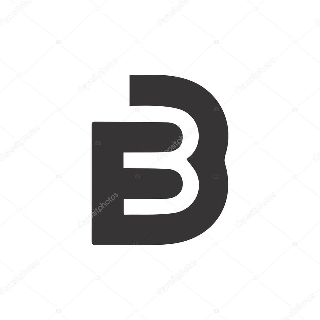Initial Letter Bf Logo Or Fb Logo Vector Design Template Larastock