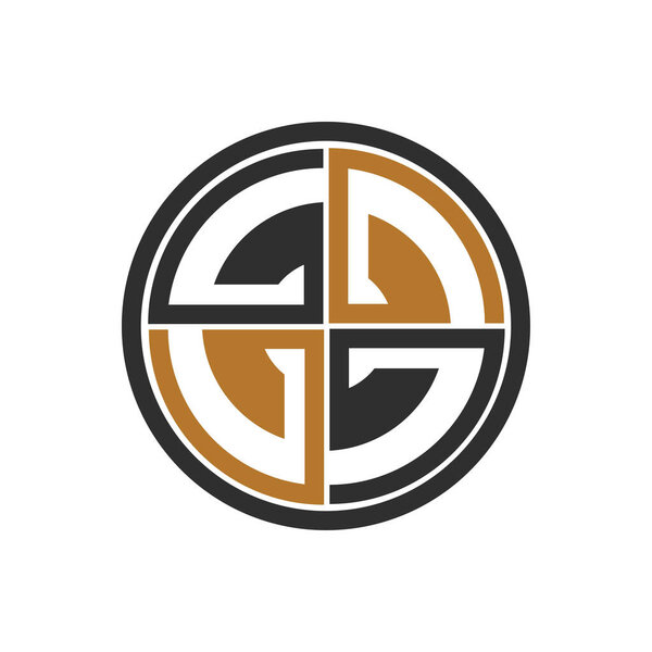 Initial letter go logo or og logo vector design template