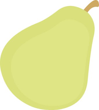 Armut meyvesinin vektör illüstrasyonu