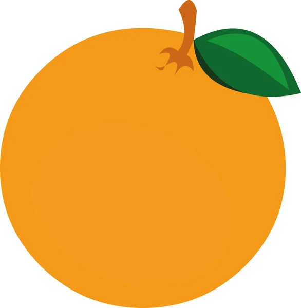 Векторная Иллюстрация Апельсина — стоковый вектор