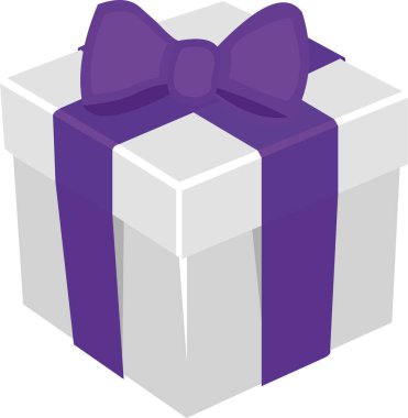 Hediye karikatürünün vektör simgesi