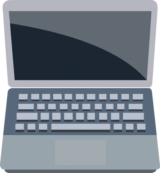 Vector Illustration Personal Computer — Stock Vector