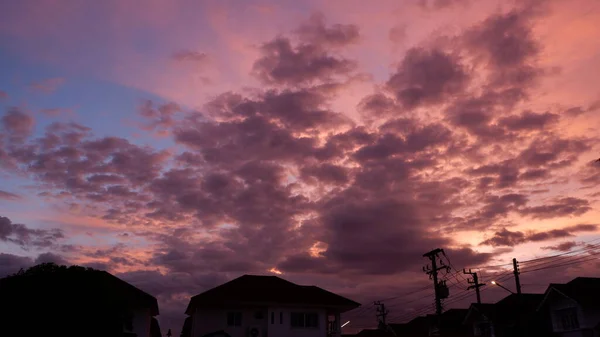 Sky Cloud Sunset — Stock Photo, Image